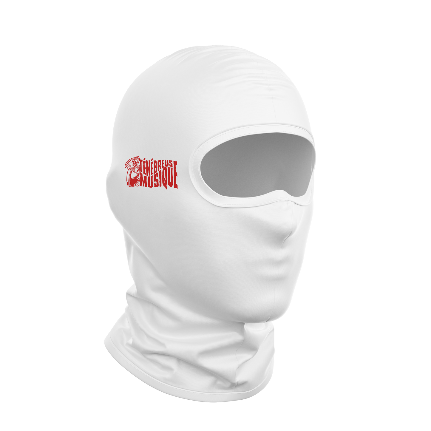 SKIMASK "TÉNÉBREUSE MUSIQUE" | BLANC