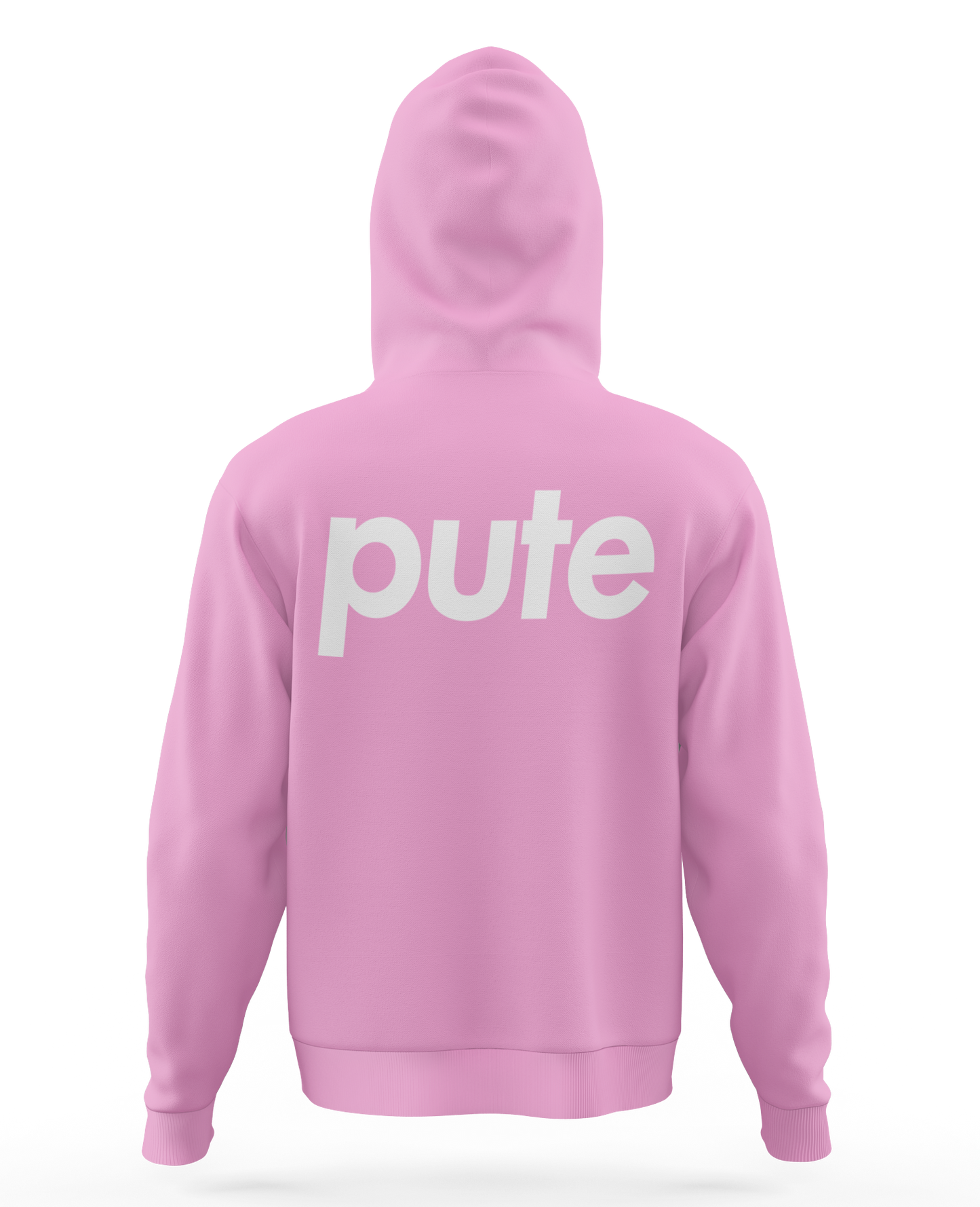 SWEAT-SHIRT CAPUCHE | "SUCEPUTE RECTO/VERSO" - Rose Clitoris