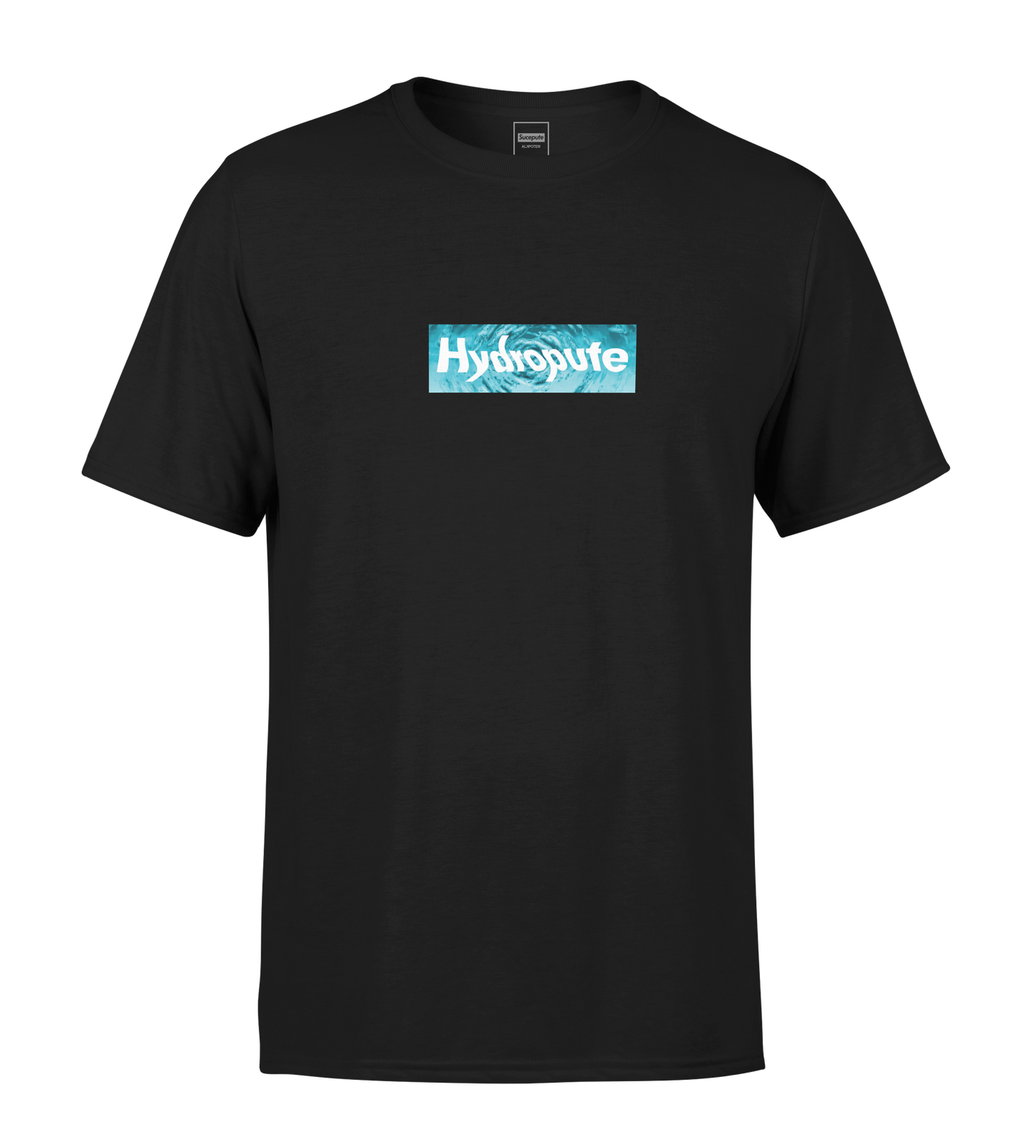 T-SHIRT MANCHES COURTES | "HYDROPUTE" - Noir
