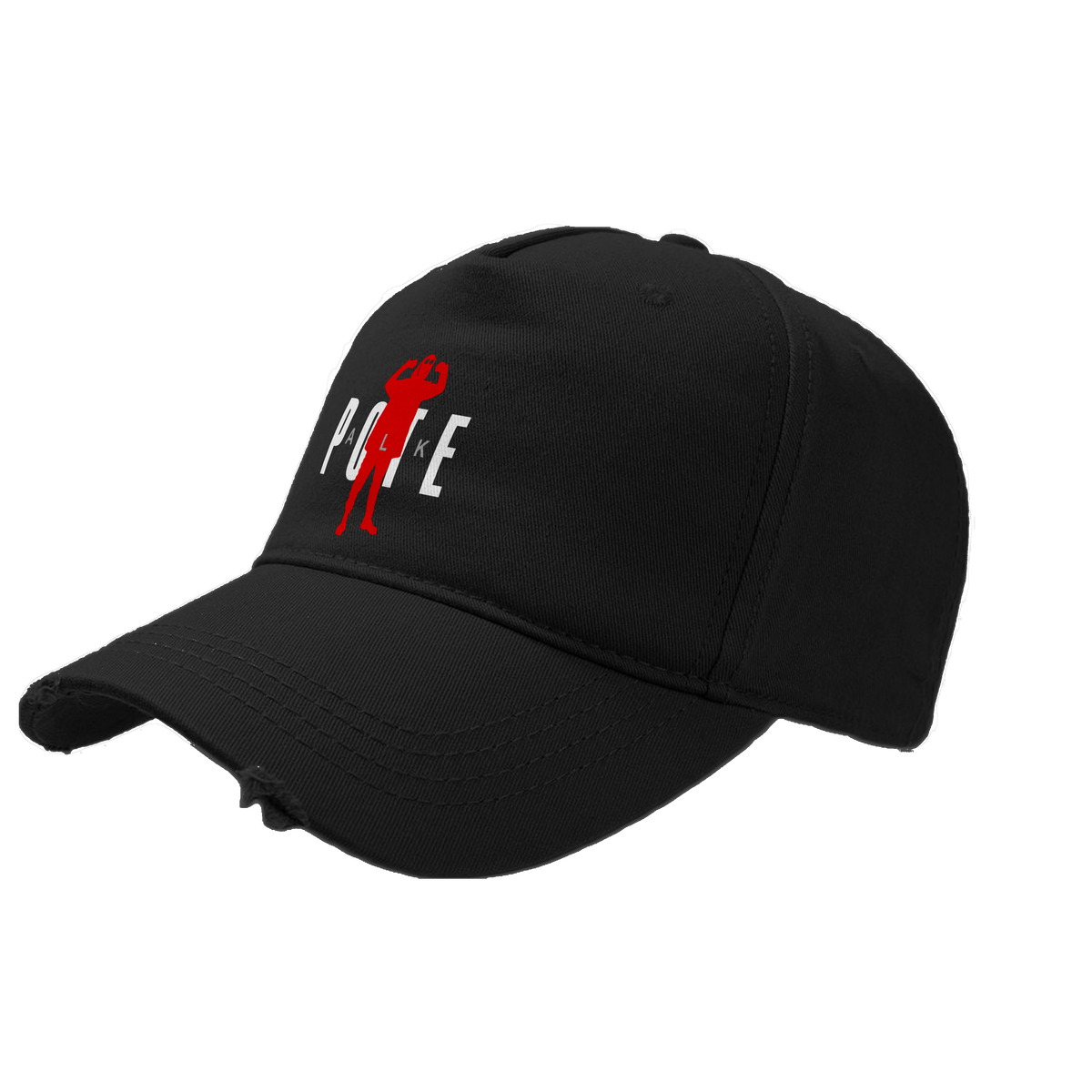 CASQUETTE BASEBALL | "AIR ALK" - Noir/Blanc