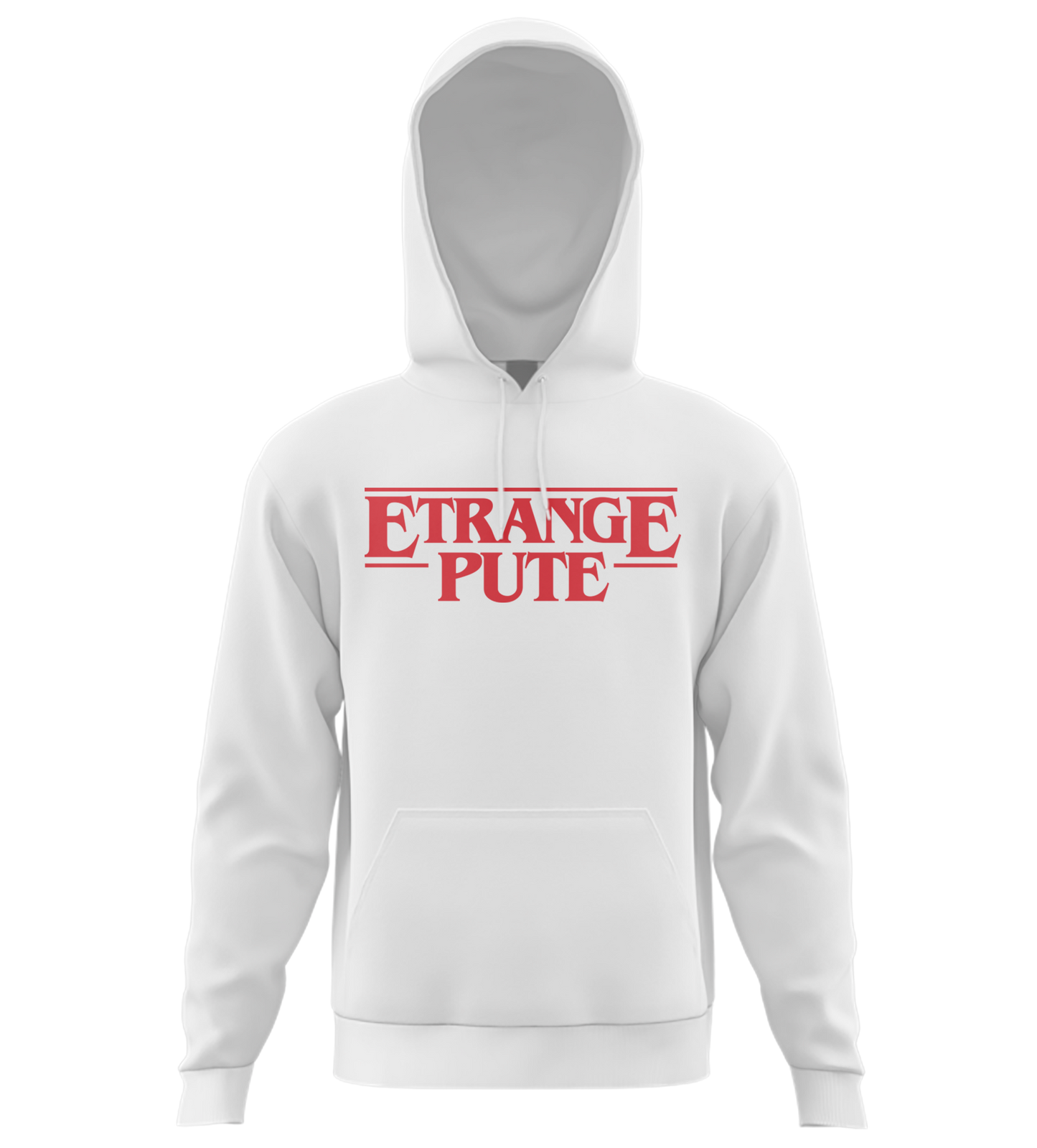 SWEAT-SHIRT CAPUCHE | "ÉTRANGE PUTE"