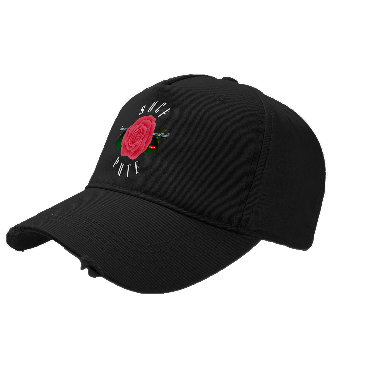CASQUETTE BASEBALL | "SUCE N' PUTES" - Noir