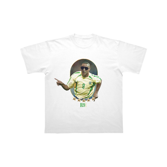 T-SHIRT MANCHES COURTES | "R9" - Blanc