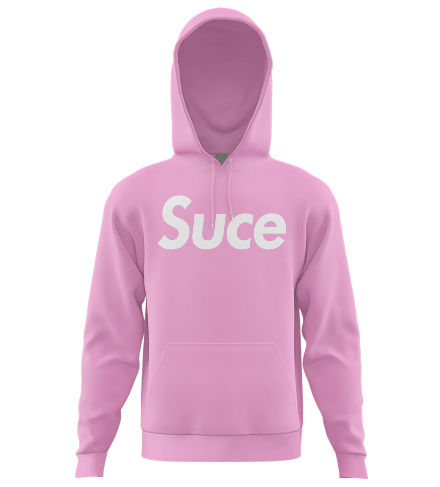 SWEAT-SHIRT CAPUCHE | "SUCEPUTE RECTO/VERSO" - Rose Clitoris
