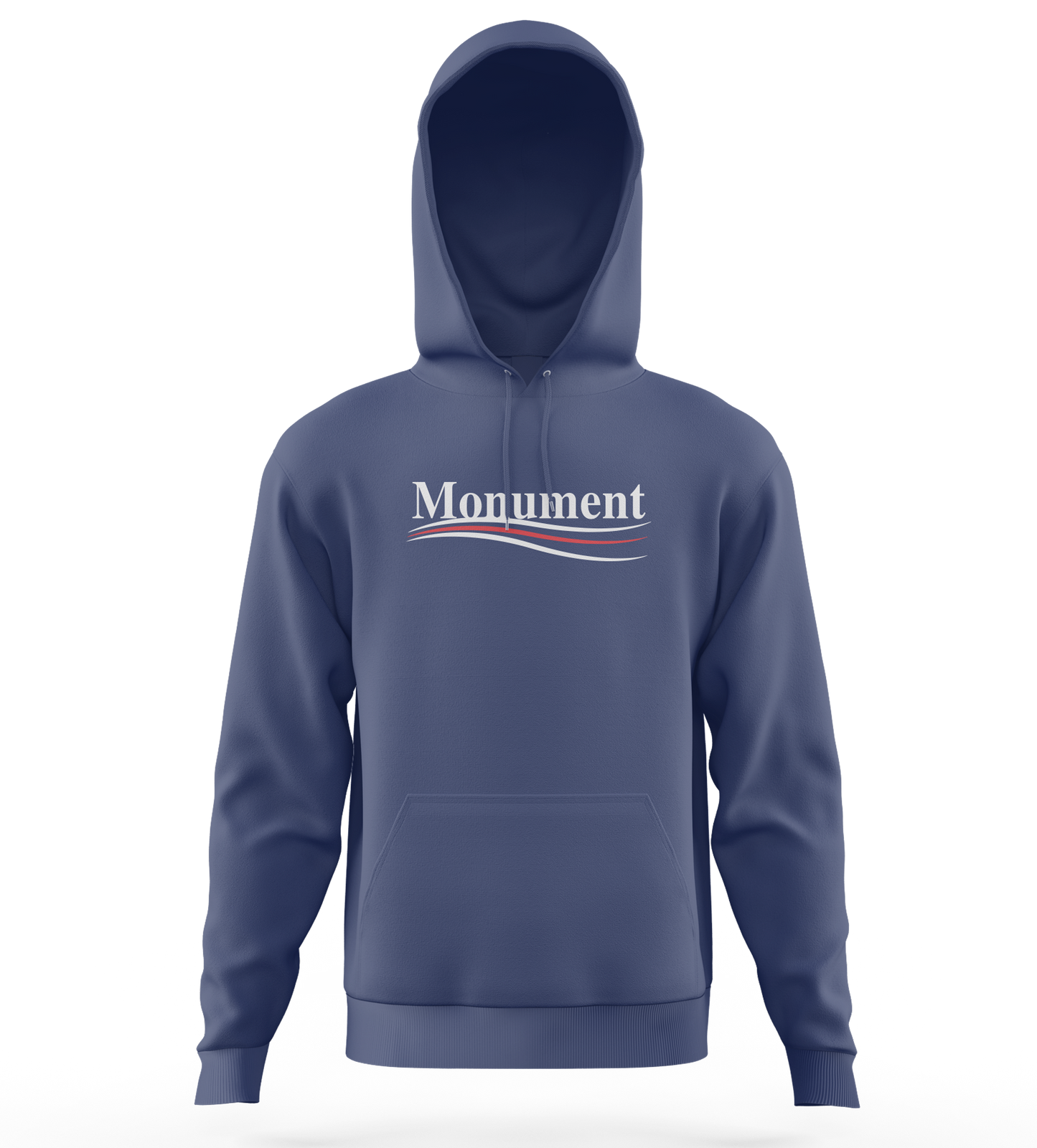 SWEAT-SHIRT CAPUCHE | "MONUMENT" - Marine