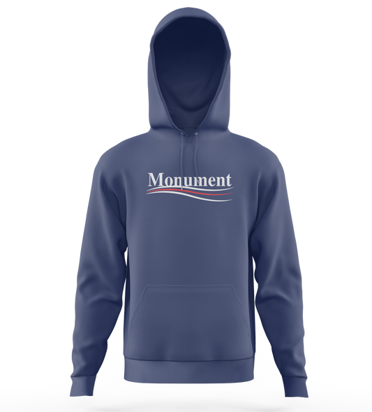 SWEAT-SHIRT CAPUCHE | "MONUMENT" - Marine
