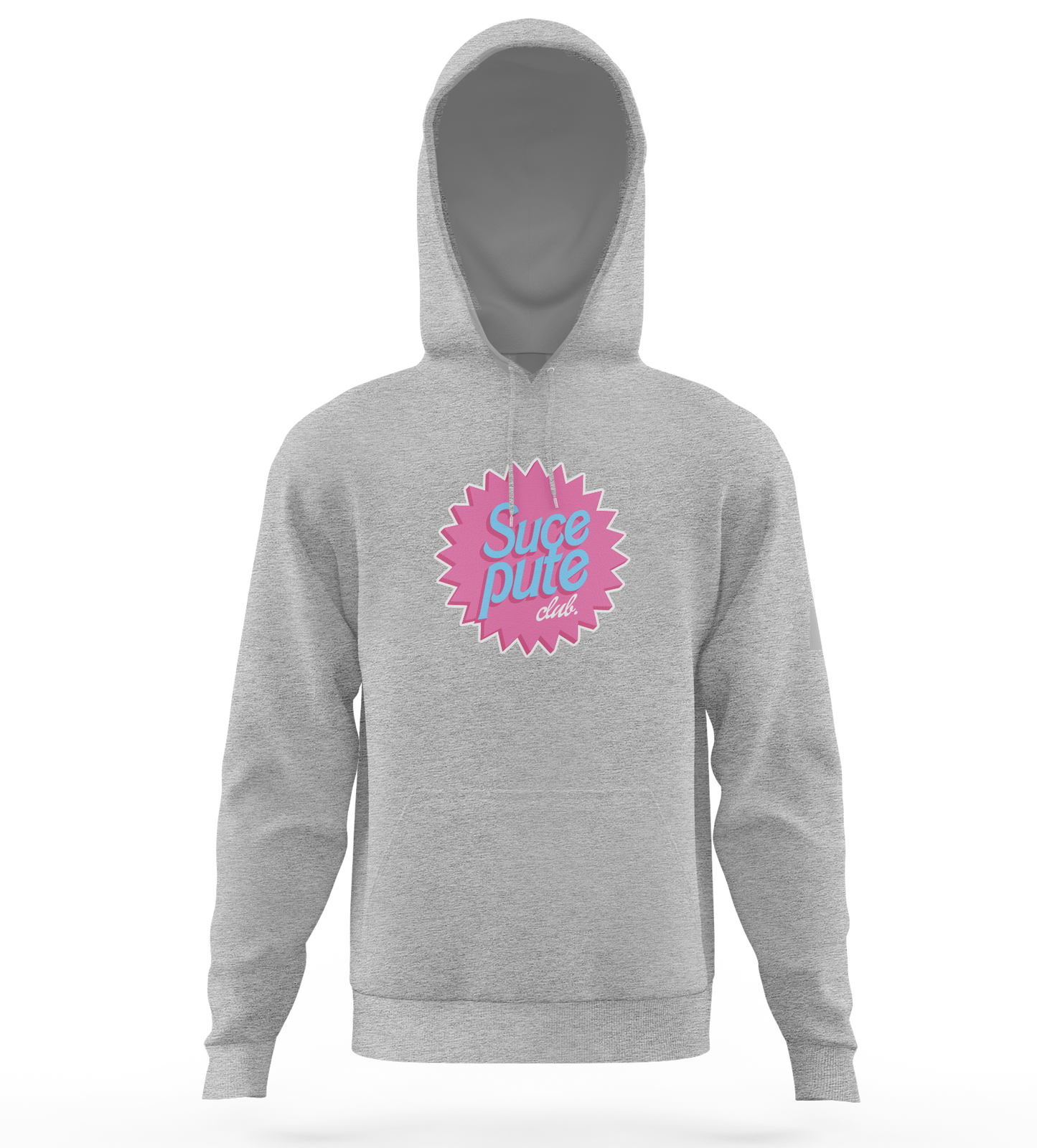 SWEAT-SHIRT CAPUCHE | "SUCEPUTE SUMMER CLUB" - Chiné