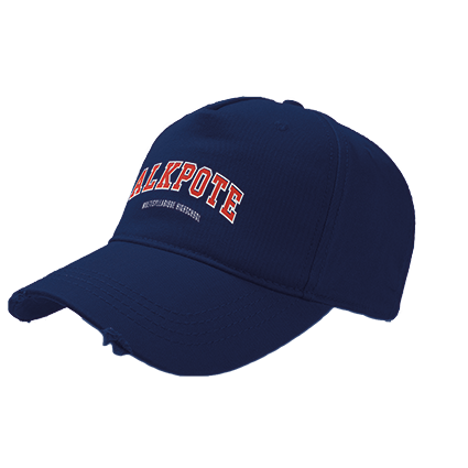 CASQUETTE BASEBALL | "MULTISYLLABIQUE" - Marine