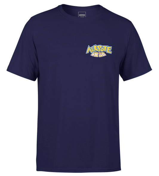 TSHIRT MANCHES COURTES "POKEPOTE" | Marine