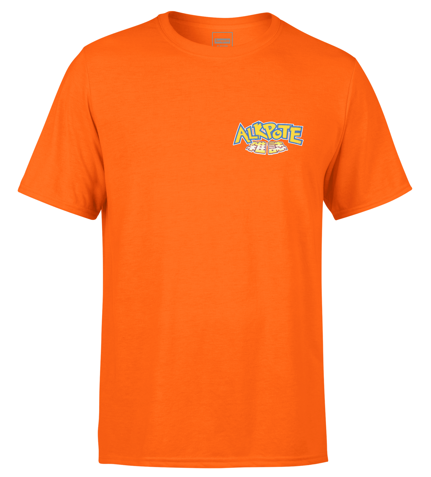 TSHIRT MANCHES COURTES "POKEPOTE" | Orange