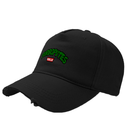 CASQUETTE BASEBALL | "TORTUES PUTES" - Noir