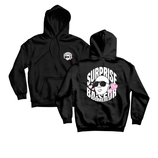 SWEAT-SHIRT CAPUCHE | "BAISEUR DE MERES" - Noir