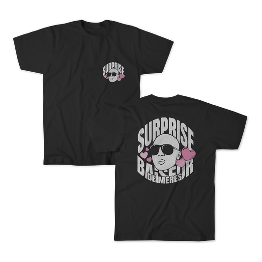 T-SHIRT MANCHES COURTES | "BAISEUR DE MERES" - Noir